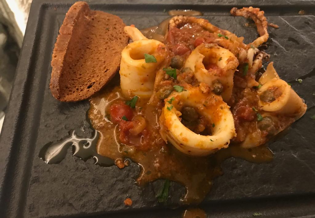 Calamaro alla Pantesca