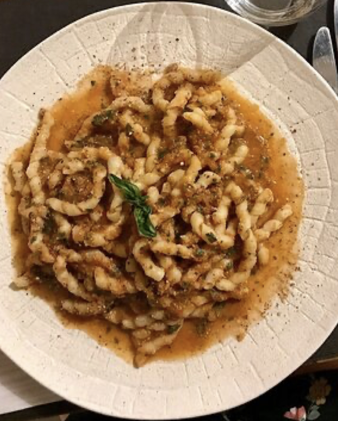 Busiate al pesto trapanese