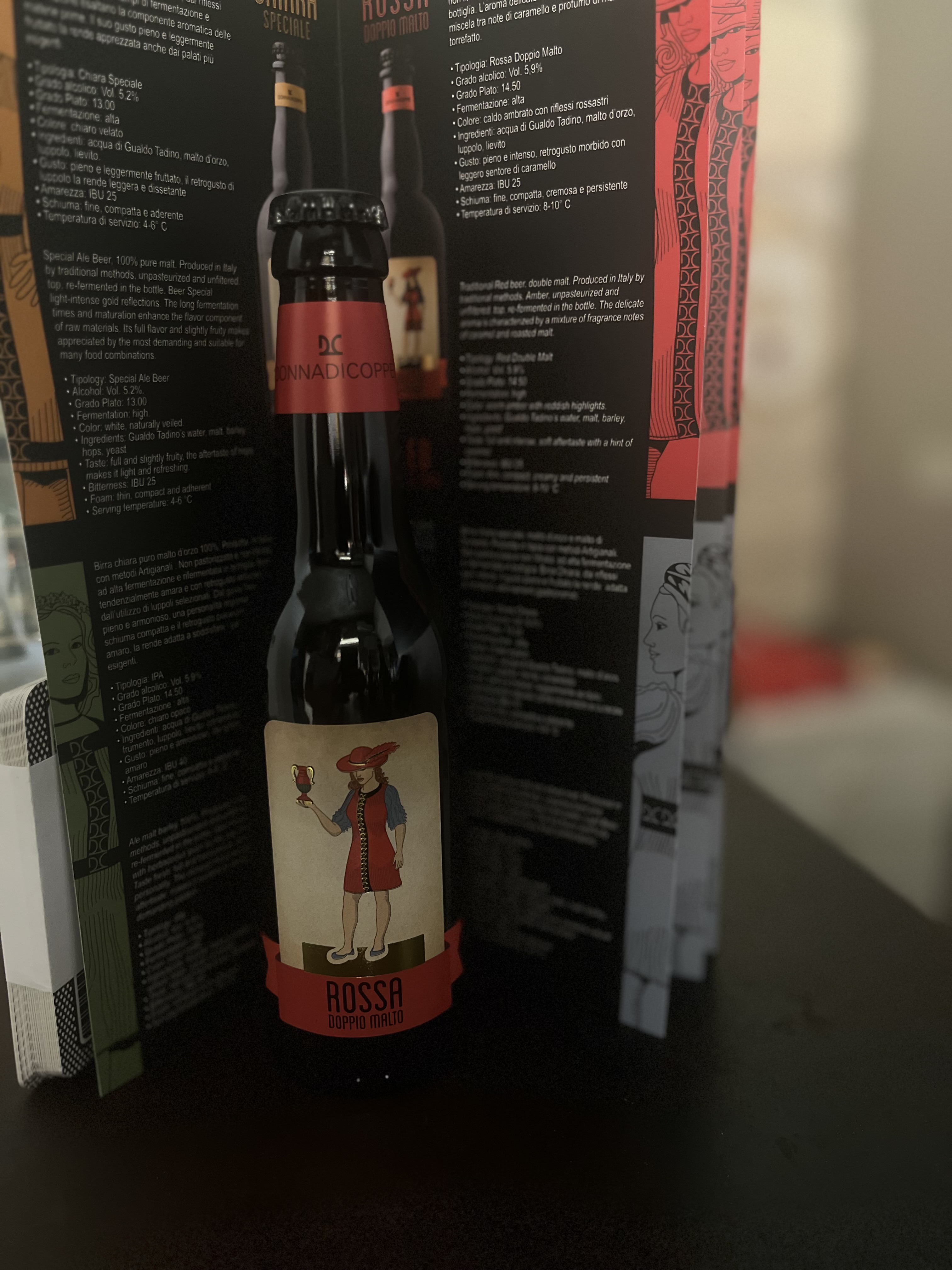 Donna di coppe (Birra Rossa Doppio Malto)
