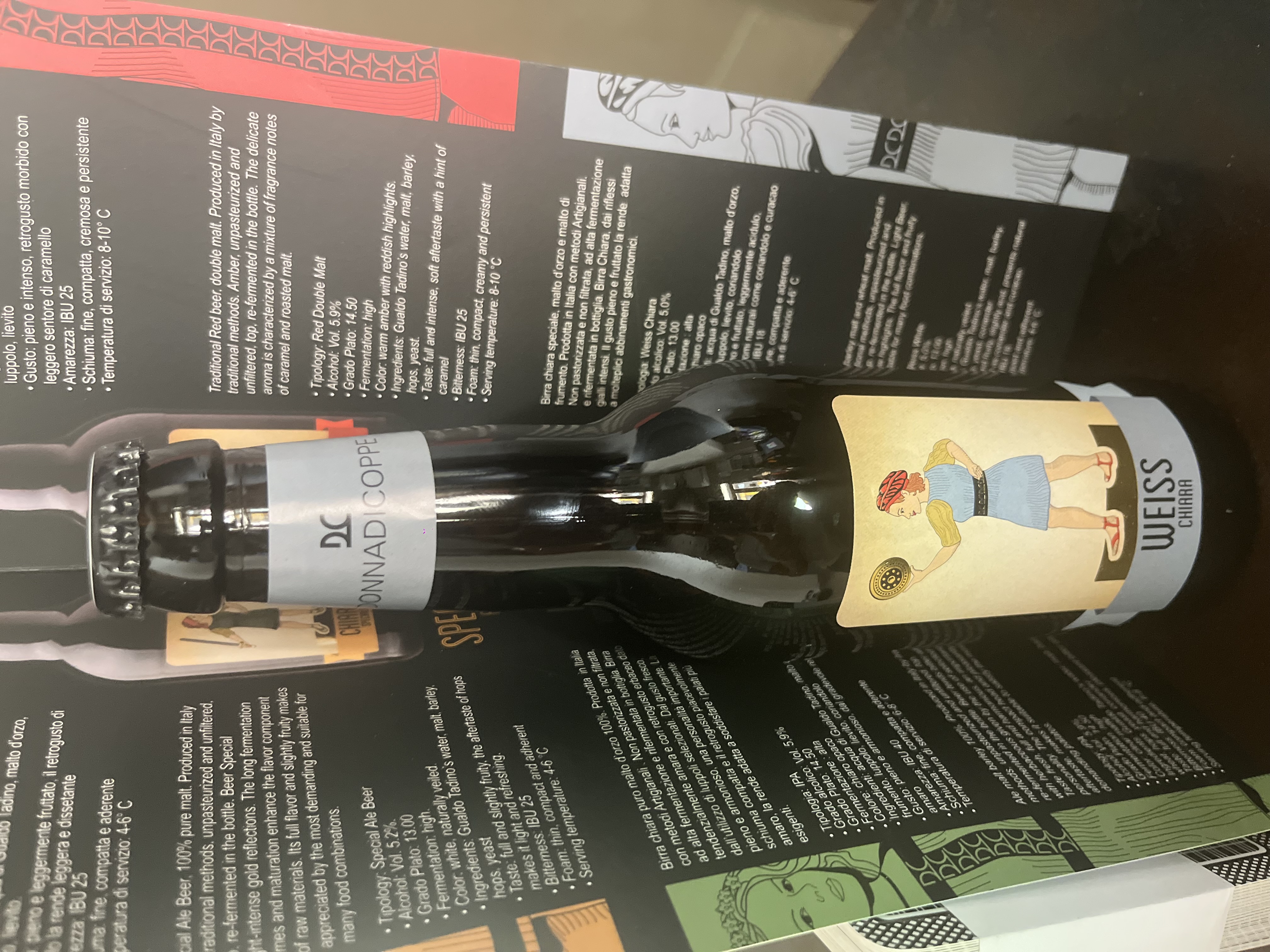 Donna di coppe ( Birra Weiss Chiara)